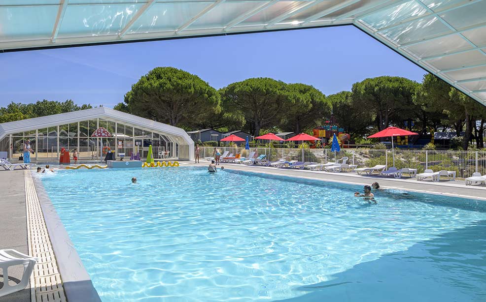 camping avec piscine bois amour