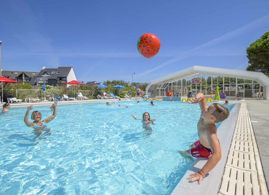 camping piscine famille quiberon