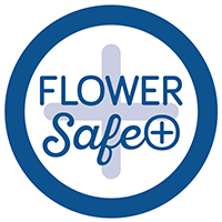 logo flower safe