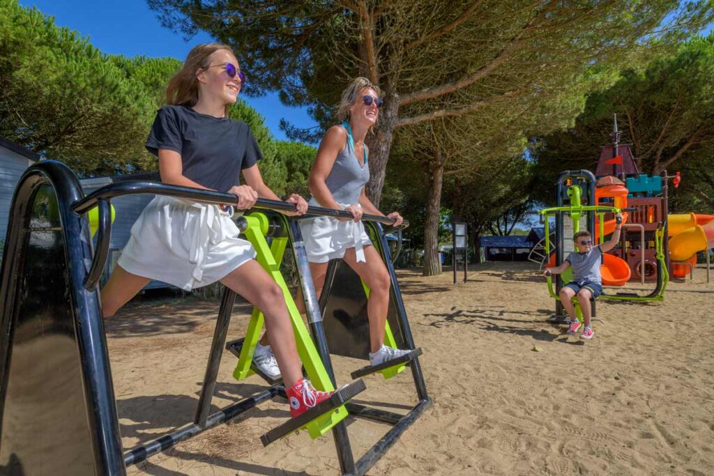 camping aire fitness morbihan