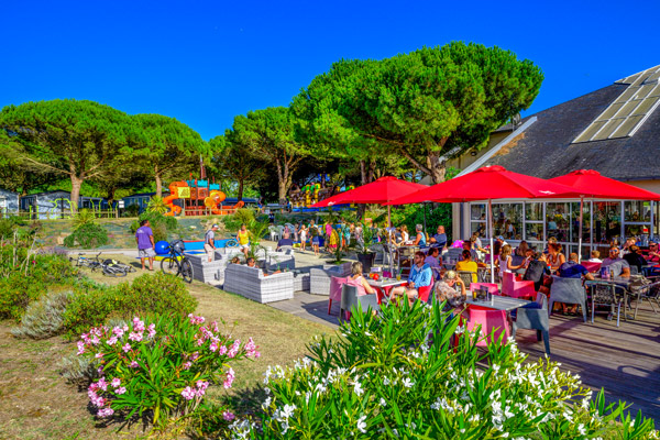 camping restaurant plage goviro quiberon